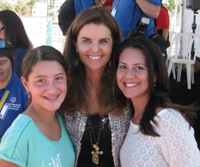 Meeting Maria Shriver